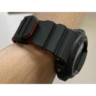 コラボ/G-SHOCK/限定/DW-5600/AKM/ミリタリー/迷彩/反転液晶