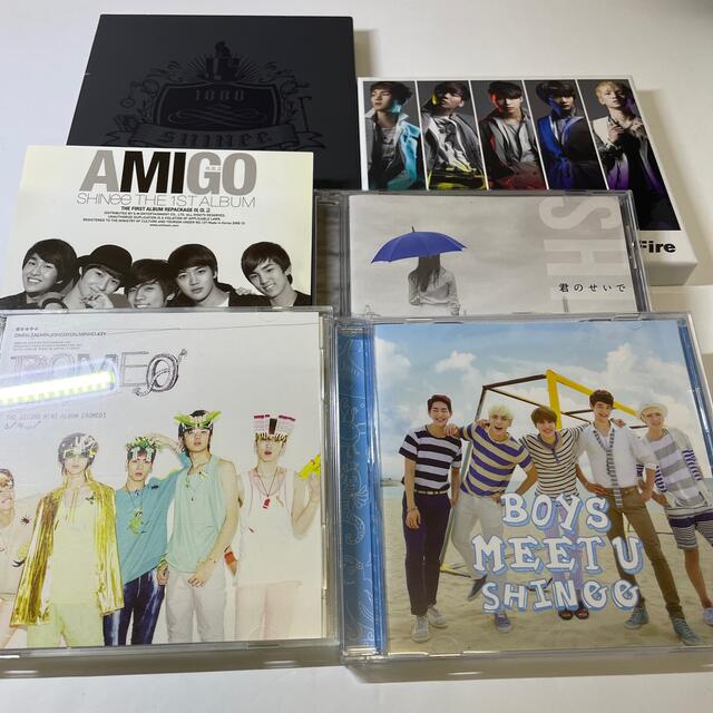 SHINee AMIGO ROMEO 韓国盤　廃盤　他日本盤　6枚セット エンタメ/ホビーのCD(K-POP/アジア)の商品写真