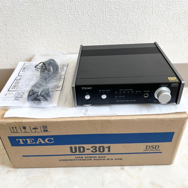 TEAC UD-301-B  【ほぼ新品】ハイレゾ音源対応 ブラック