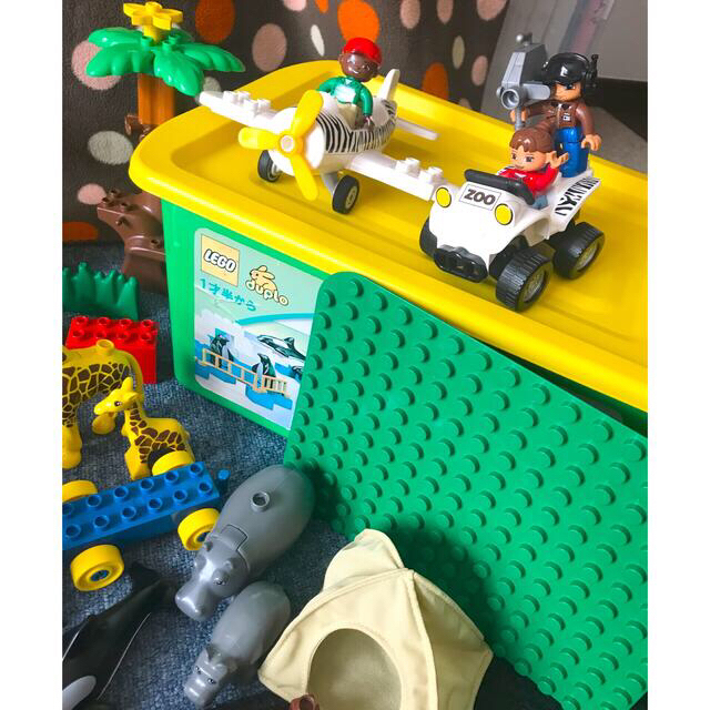 Lego(レゴ)の【レゴデュプロ】楽しいどうぶつえん　動物いっぱい！ キッズ/ベビー/マタニティのおもちゃ(積み木/ブロック)の商品写真