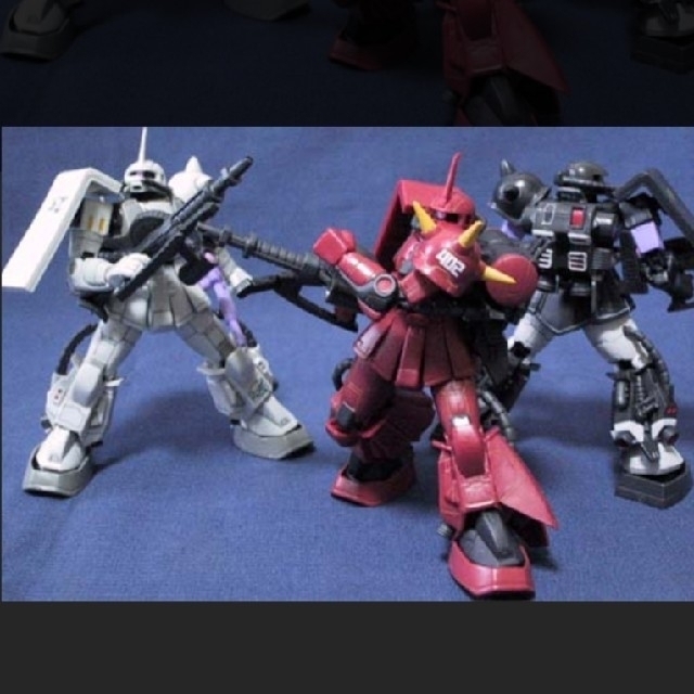 機動戦士ガンダム 高機動型 ザクⅡ セカンドバージョン 3体 セット