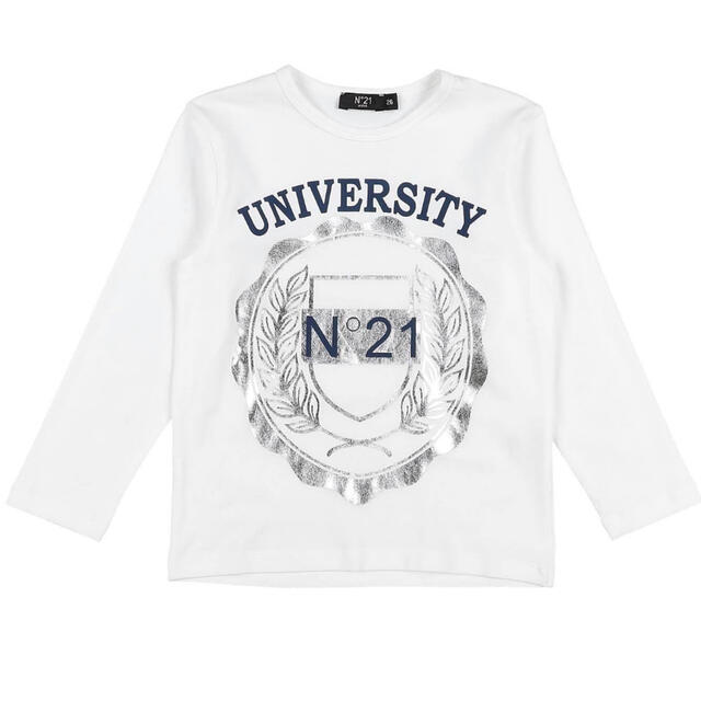 N°21(ヌメロヴェントゥーノ)の【新品】N°21 numero ventuno 長袖Tシャツ 8Y  130㎝ キッズ/ベビー/マタニティのキッズ服男の子用(90cm~)(Tシャツ/カットソー)の商品写真