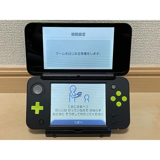 Newニンテンドー2DS LL ブラック×ライム 本体 商品の状態 新作 値段