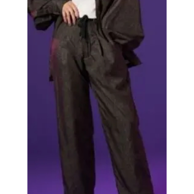 新品　ペイズリー　パンツ　ズボン　アドラー　Lサイズ メンズのパンツ(スラックス)の商品写真