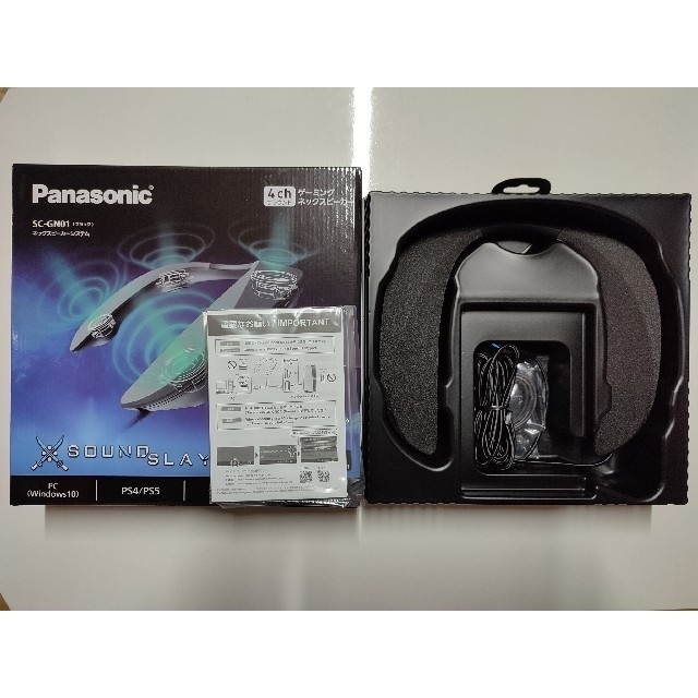 Panasonic - Panasonic ゲーミングネックスピーカー SC-GN01-Kの通販