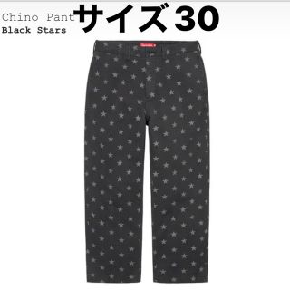 シュプリーム(Supreme)の最安　supreme chino pant black stars(チノパン)