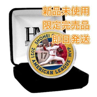 【限定完売品】2021年大谷翔平 AL MVP獲得記念ゴールドコイン(記念品/関連グッズ)