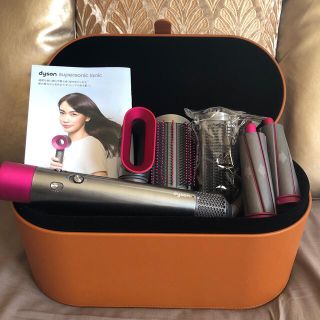 ダイソン(Dyson)のダイソン エアラップ ヘアスタイラー HS01 COMP RNニッケル レッド(ドライヤー)