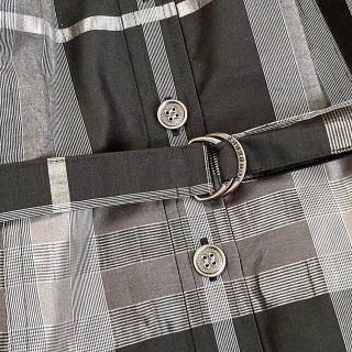 BURBERRY - バーバリーロンドン ノバチェック シルク混ワンピース