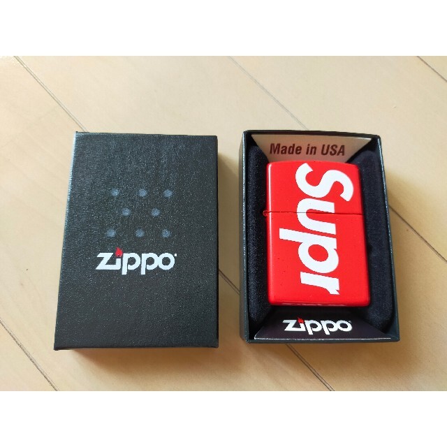 Supreme Zippo ライター