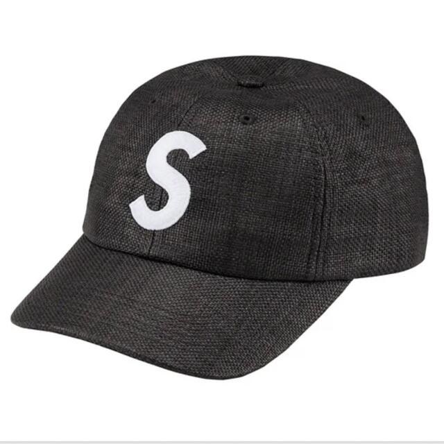 Supreme Raffia S Logo 6 Panel Cap