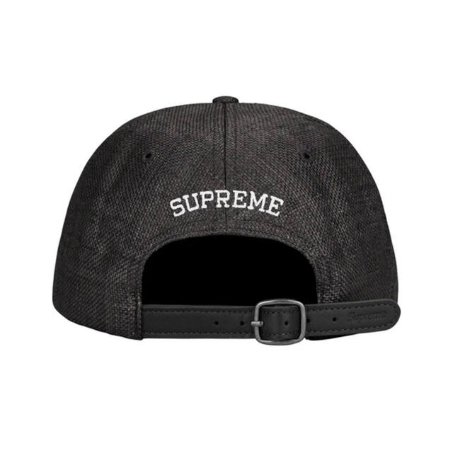 Supreme Raffia S Logo 6 Panel Cap 1