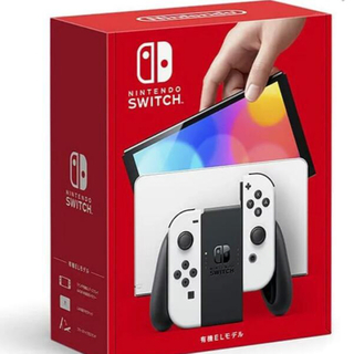 ニンテンドースイッチ(Nintendo Switch)の送料無料 新品 任天堂 有機ELスイッチ 本体 ホワイト(家庭用ゲーム機本体)