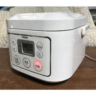 ハイアール(Haier)のHaier ハイアール マイコンジャー炊飯器 JJ-M30C-W 2018年製 (炊飯器)