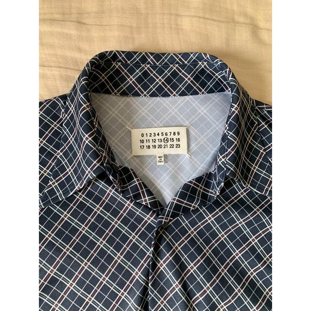 本人期MaisonMargiela チェックシャツ