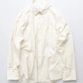 シュタイン(stein)のstein FLY FRONT SLEEVE OVERSIZED SHIRT(シャツ)