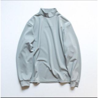 シュタイン(stein)のstein OVERSIZED HIGH NECK LS GRAY S(Tシャツ/カットソー(七分/長袖))