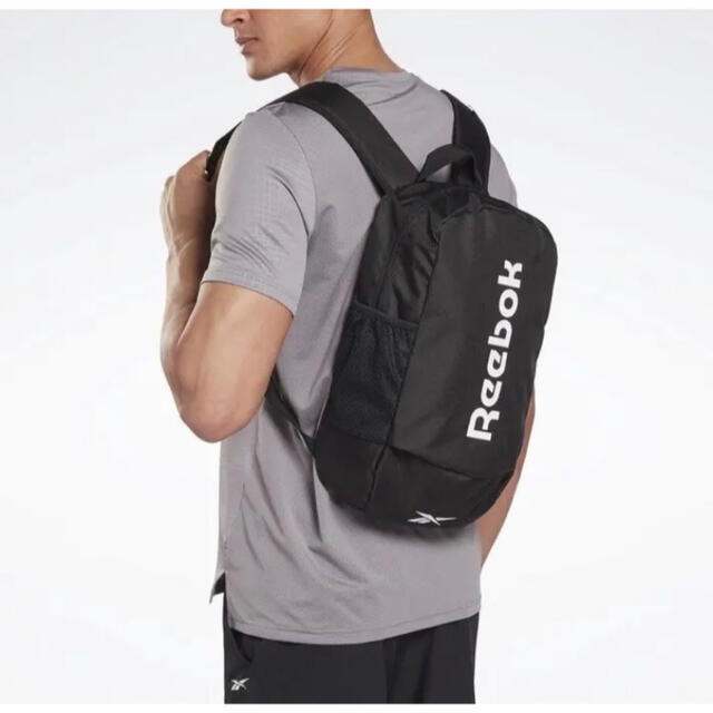 Reebok(リーボック)のリーボック リュック ブラック 黒 ユニセックス メンズのバッグ(バッグパック/リュック)の商品写真