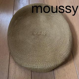 マウジー(moussy)のMOUSSY 帽子(麦わら帽子/ストローハット)