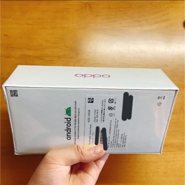 【新品未開封】OPPO A73 simフリースマートフォン(ネービーブルー)