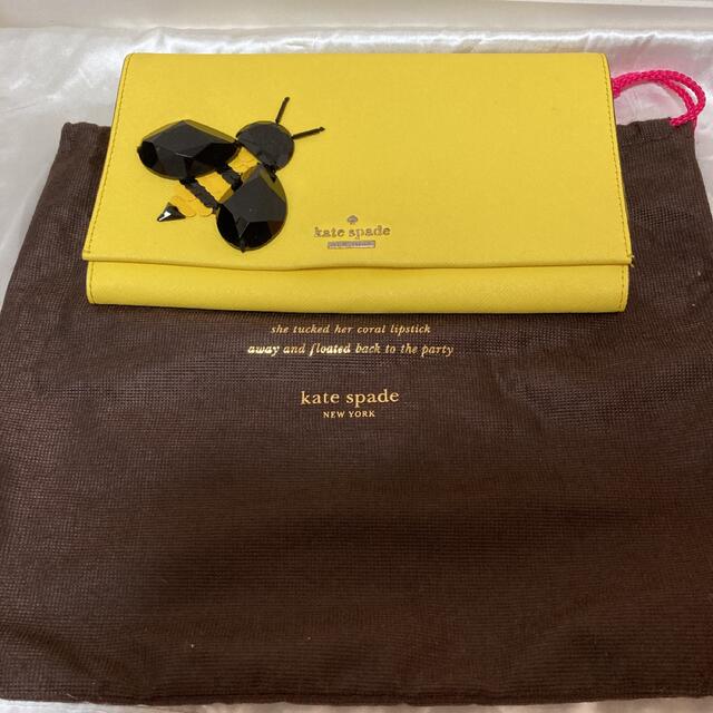 kate spade NEW YORK - ケイトスペード クラッチバッグ ハチの kate spade NEW YORK - ケイトスペード クラッチバッグ ハチの