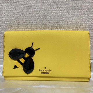 ケイトスペードニューヨーク(kate spade new york)のケイトスペード　クラッチバッグ　ハチ(クラッチバッグ)