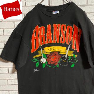 ヘインズ(Hanes)の90s 古着 ヘインズ ヴィンテージ USA製 シングルステッチ ゆるだぼ(Tシャツ/カットソー(半袖/袖なし))