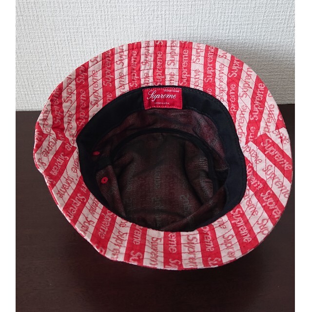 Supreme(シュプリーム)のJacquard Logo Crusher Bucket Hat メンズの帽子(ハット)の商品写真