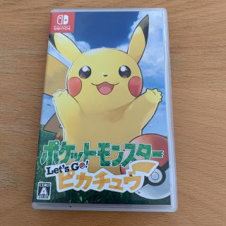 ニンテンドースイッチ(Nintendo Switch)のポケットモンスター　let's go ピカチュウ(家庭用ゲームソフト)