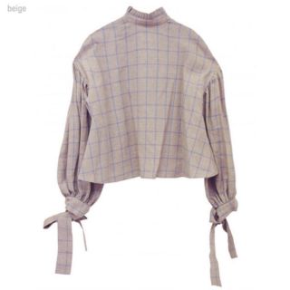 ハニーミーハニー(Honey mi Honey)のHoney mi Honey Ribbon Sleeve Blouse(シャツ/ブラウス(長袖/七分))