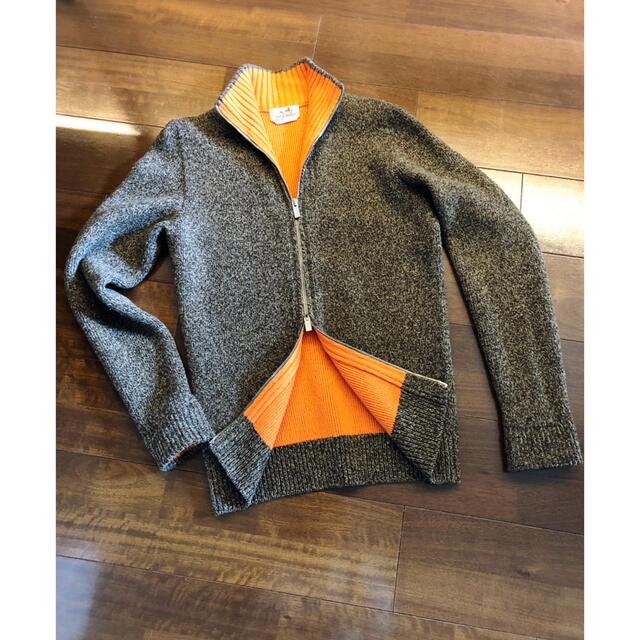 Hermes(エルメス)の値下げしました！エルメス カシミヤウール ニット メンズのトップス(ニット/セーター)の商品写真