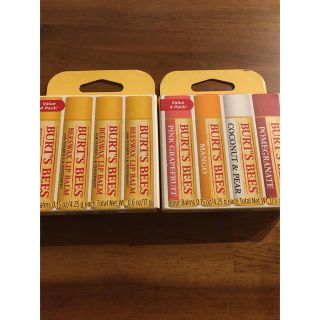 バーツビーズ(BURT'S BEES)のバーツビーズ4本×2ケース(リップケア/リップクリーム)