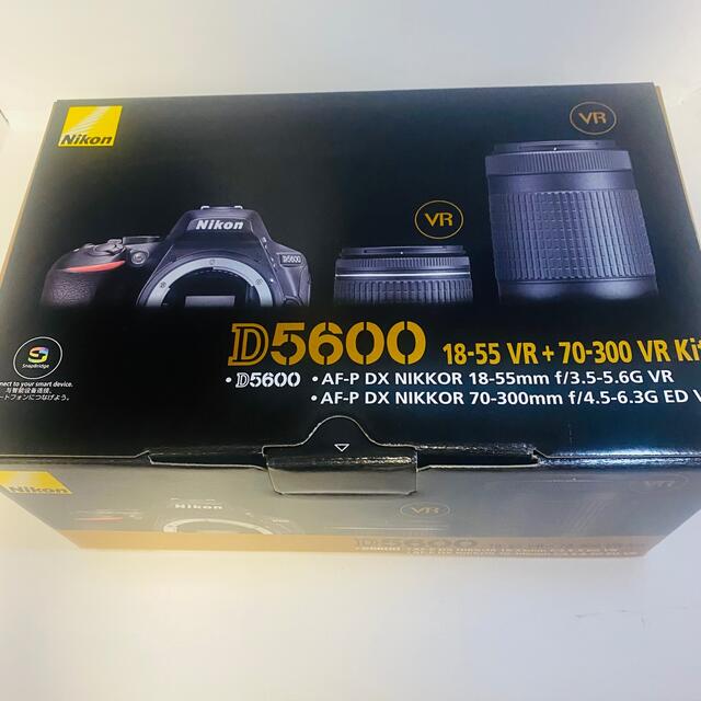 ★最安★新品未使用★Nikon D5600 ダブルズームキット