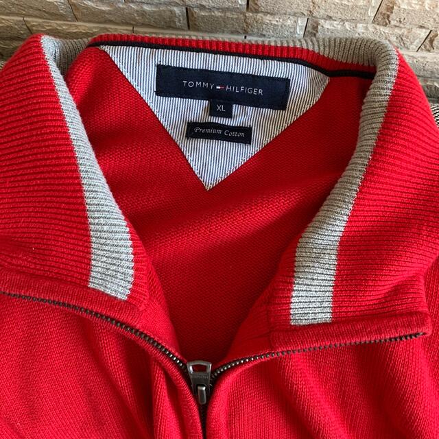 TOMMY HILFIGER(トミーヒルフィガー)のささ様専用中古Tommy HILFIGER赤カットソー メンズのトップス(Tシャツ/カットソー(七分/長袖))の商品写真