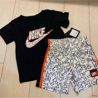 ナイキ(NIKE)の新品NIKEナイキTシャツズボン上下セット100(Tシャツ/カットソー)