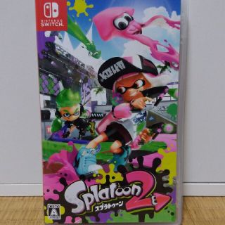 ニンテンドースイッチ(Nintendo Switch)のスプラトゥーン2　Switch　☆中古品☆(家庭用ゲームソフト)