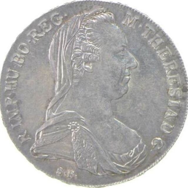 保護オーストリア 1780年 ターラー銀貨 @152の通販 by DUH's shop｜ラクマ貨幣 