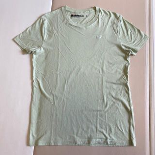 ホリスター(Hollister)のホリスターのミントグリーンのロゴTシャツ(Tシャツ/カットソー(半袖/袖なし))