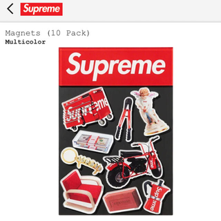 シュプリーム(Supreme)の新品未開封 supreme Magnets 10pack Multi マグネット(その他)