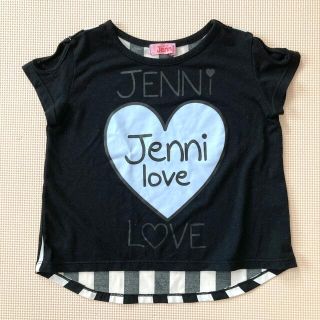 ジェニィ(JENNI)の子供　100cm  半袖カットソー  と90cmデニムショートパンツ(Tシャツ/カットソー)