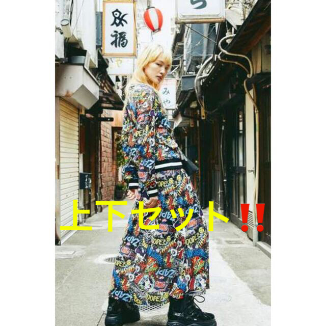 HYSTERIC GLAMOUR HYS ZAP総柄（上下セット/バラ売り不可）