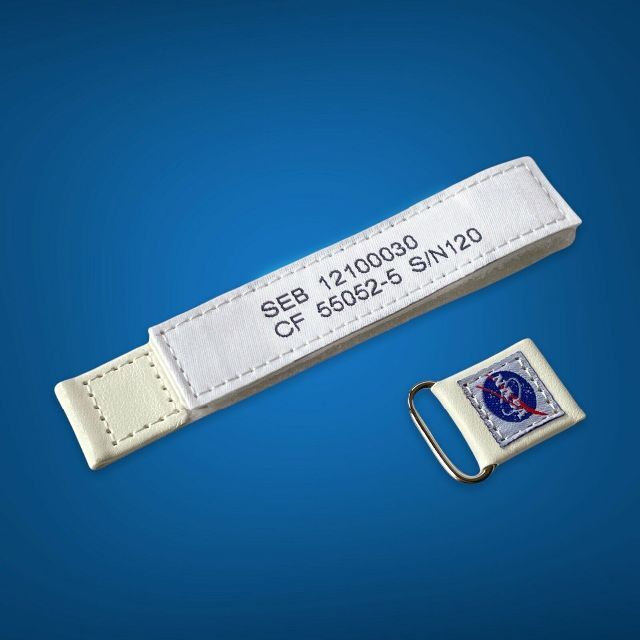 20mm NASA ウォッチ ストラップ バンド ホワイト