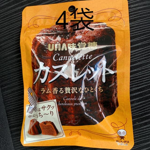 味覚糖　カヌレット4袋　ゆうパケットポスト発送 食品/飲料/酒の食品(菓子/デザート)の商品写真