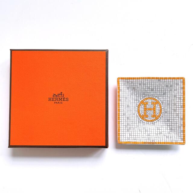 HERMES エルメス  モザイク24  プチカレ プレート　小皿サイズ7cm×7cm高さ１cm