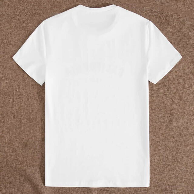 ZARA(ザラ)の新品✨ SHEIN カレッジロゴTシャツ  モノトーン  レディースのトップス(Tシャツ(半袖/袖なし))の商品写真