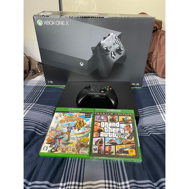 XboxXbox one X➕ゲームソフト2枚❗️