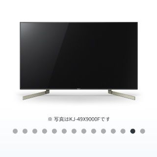 ソニー(SONY)のSONY　BRAVIA 4K液晶テレビ　KJ-49X9000F 2019年製(テレビ)