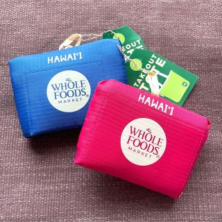 【WHOLE FOODS ホールフーズ】エコバッグ 2個セット(エコバッグ)