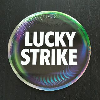 【LUCKY STRIKE】非売品ステッカー(タバコグッズ)