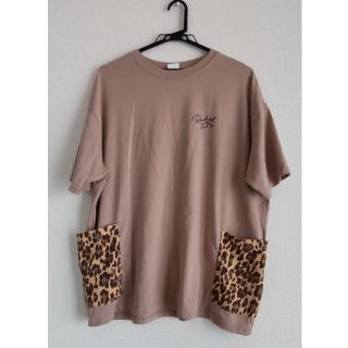 ロデオクラウンズ(RODEO CROWNS)のロデオ クラウンズ☆豹柄ポケットTシャツ☆(Tシャツ(半袖/袖なし))